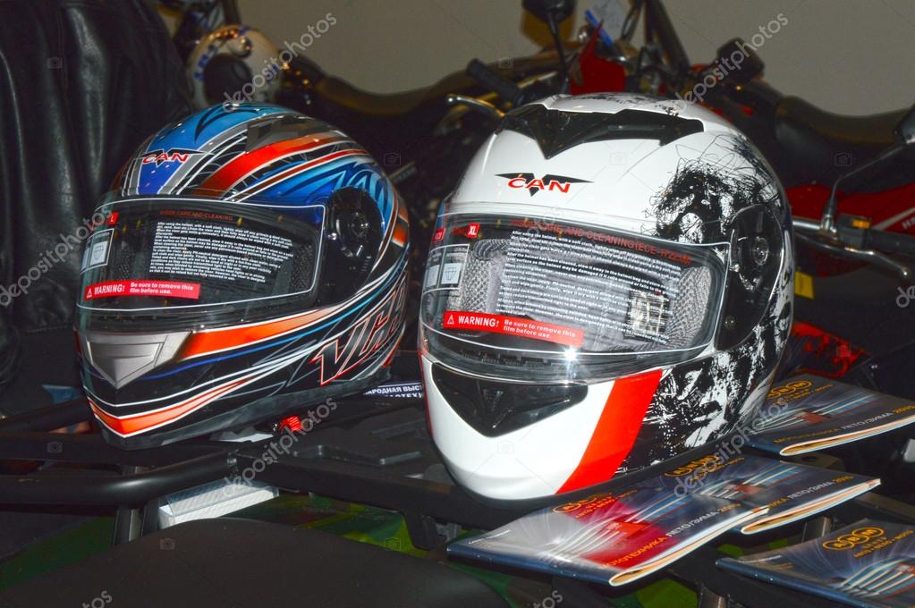 Moto Park 2015 Motorcycle helmets Moscow Crocus City Hall February 21, 2015