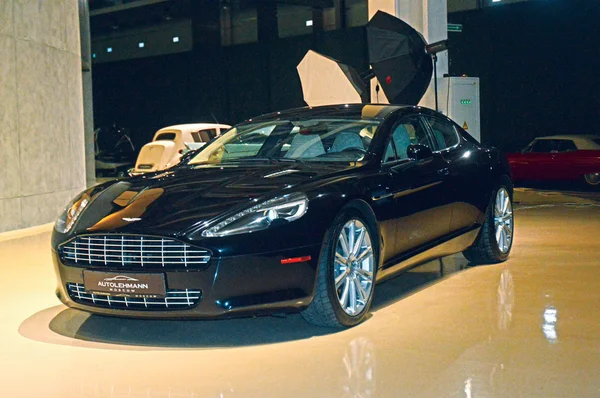 Aston Martin car in the showroom — Stock Photo, Image