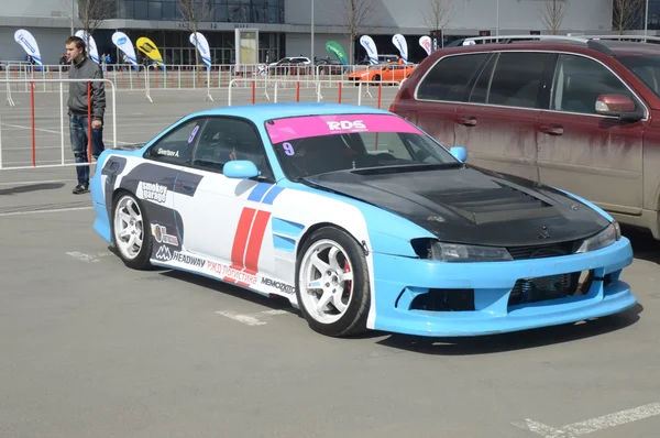 Carro de corrida — Fotografia de Stock