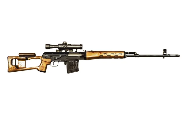 Снайперская винтовка SVD — стоковое фото