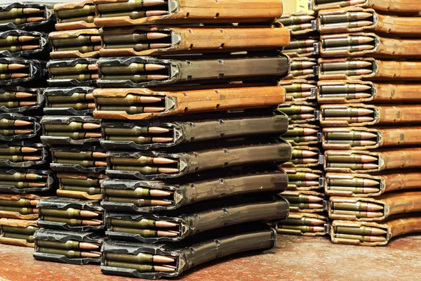 A fegyver tulajdonosok lőszer Stock Kép