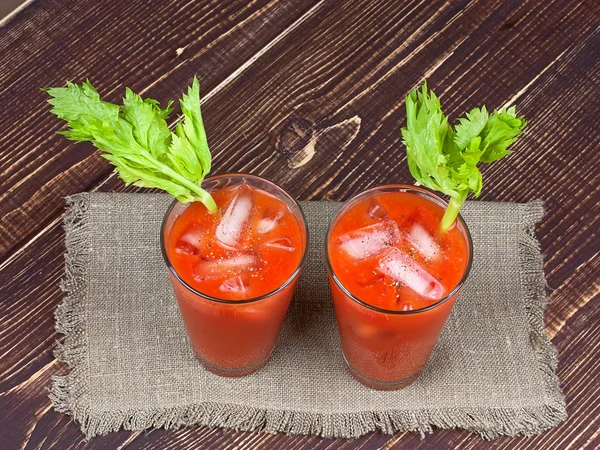 Bloody mary cocktails — Stock Photo, Image