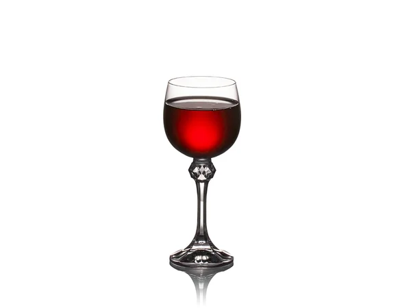 Verre de vin isolé — Photo