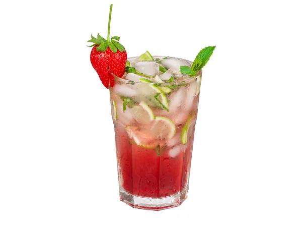 Jordgubbe Mojito — Stockfoto