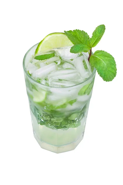 Mojito aislado sobre fondo blanco — Foto de Stock