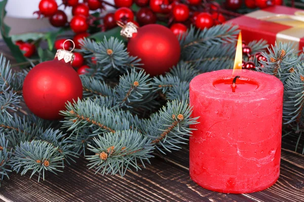 Buon Natale e felice anno nuovo decorazione — Foto Stock