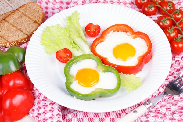 Huevos fritos — Foto de Stock