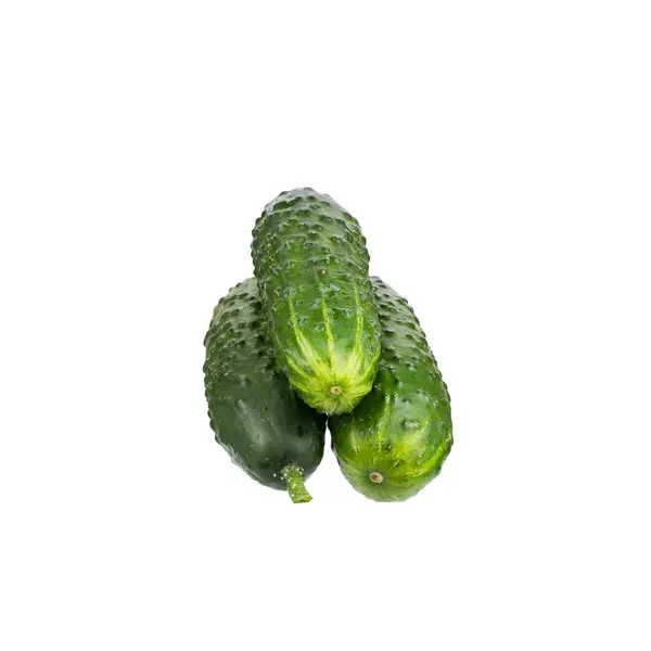 Cucumbers isolated on white background — Stock Photo, Image