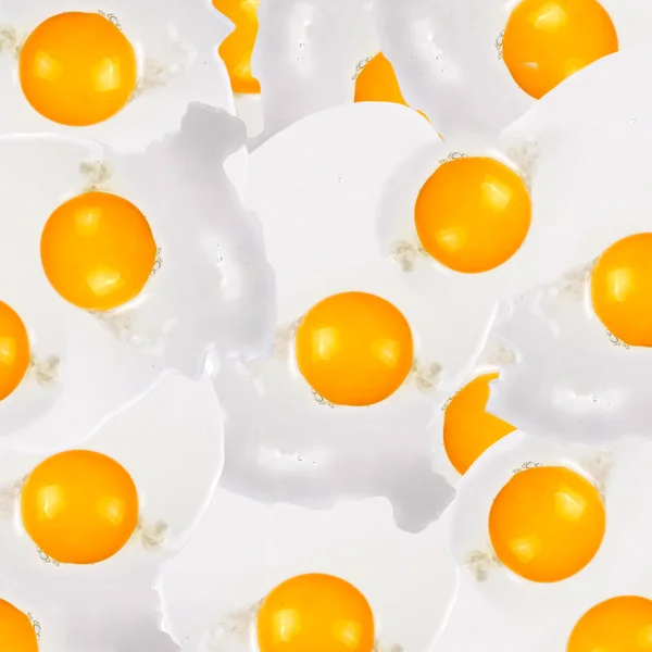 Fondo abstracto con huevos. Patrón sin costura para el diseño. Primer plano. Estudio fotografía —  Fotos de Stock