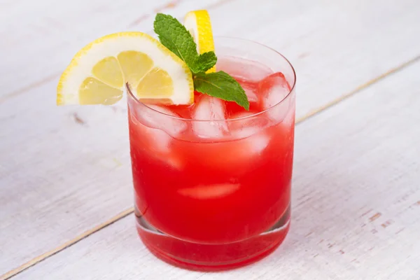 Campari and vermouth cocktail — Stock Photo, Image