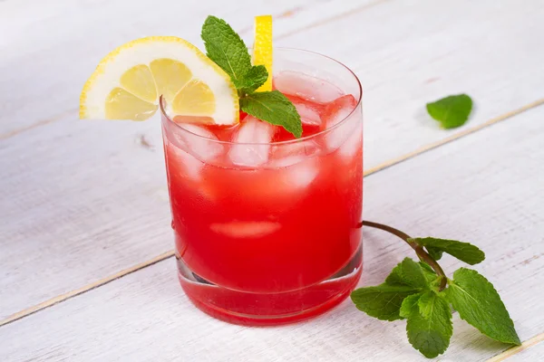 Campari and vermouth cocktail — Stock Photo, Image