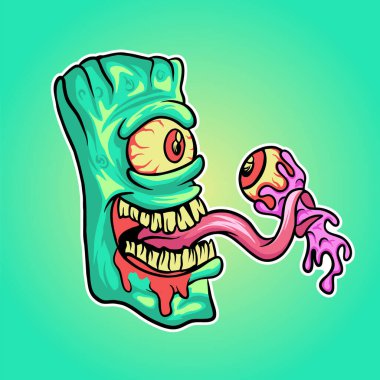 Tek gözlü canavar Tepegöz 'dür.