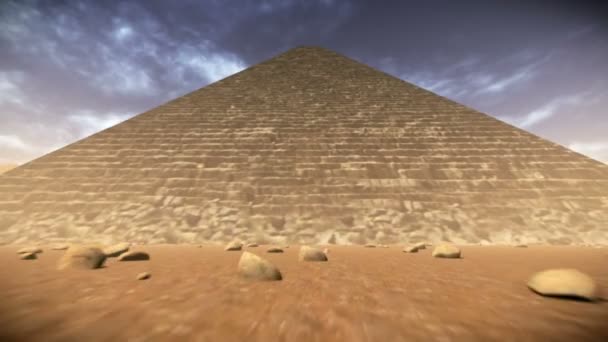 Pyramiden von Ägypten — Stockvideo