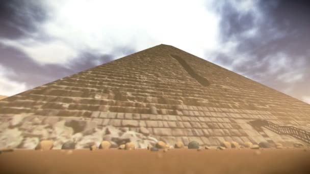 エジプトのピラミッド — ストック動画