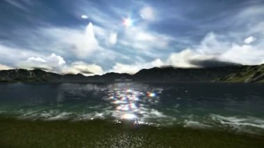 Uçan daire yarı saydam