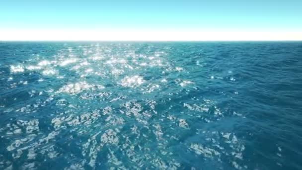蓝色海洋-高清循环 — 图库视频影像