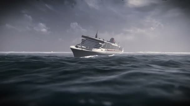 Sinking Ship In A Storm