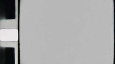 Boş 16mm Film Çerçevesi, Retro Taneli Retro Vintage Film Filtresi. Yüksek kalite 4k görüntü