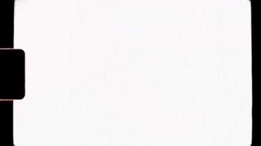 Retro Super8 Grain Overlay with Real 8mm Scan Vintage Film Filtresi ve Letterbox ile Doku. Yüksek kalite 4k görüntü