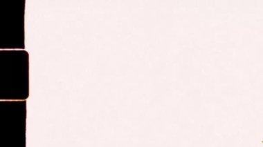 Super 8mm Mod Film Grain Dokusunda Film Frame Light Grain ve Fashion Video Görünümleri Tozu. Yüksek kalite 4k görüntü