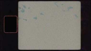 Celluloid Grain, Sprocket ve Frame for Super 8 Look ile klasik 8mm Analog Film Overlay. Yüksek kalite 4k görüntü