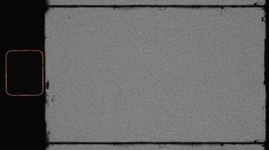 Celluloid Grain, Sprocket ve Frame for Super 8 Look ile klasik 8mm Analog Film Overlay. Yüksek kalite 4k görüntü