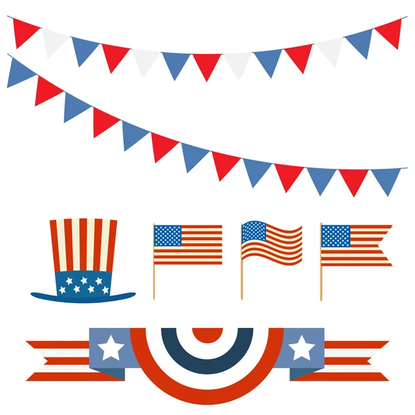 Independence day of America — Stock Vector