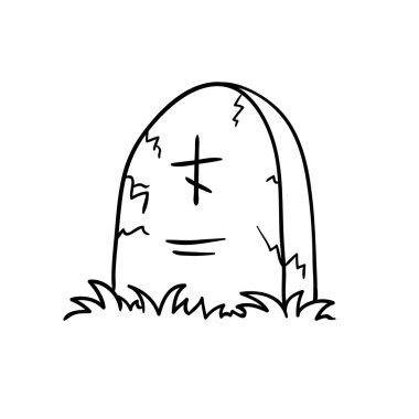 mezar taşı vektör