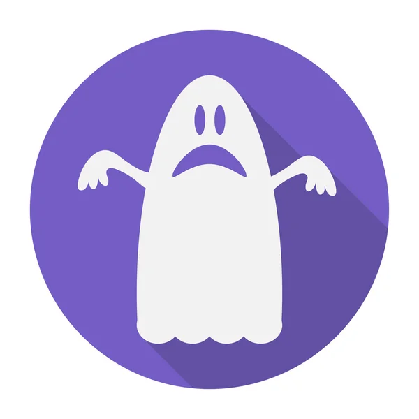 Ghost platt — Stock vektor