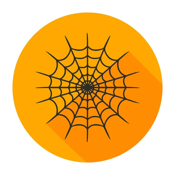 Das Spinnennetz-Symbol — Stockvektor