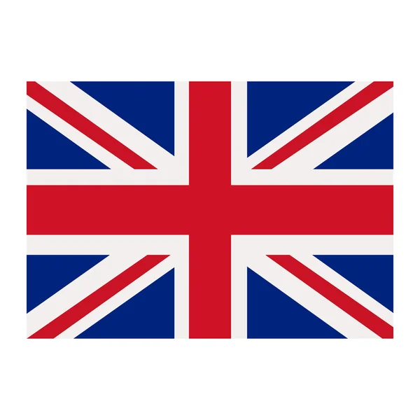 Flagge Großbritanniens — Stockvektor