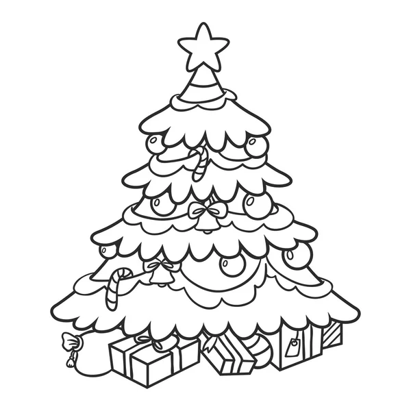Vektör Noel ağacı