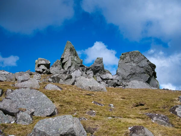 Los Stanes Piedras Stofast Lunna Ness Shetland Reino Unido Las — Foto de Stock