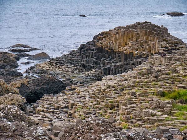 Columnas Basalto Giants Causeway Costa Antrim Irlanda Del Norte Reino — Foto de Stock