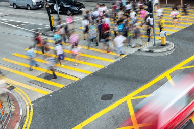 Hong kong işlek cadde