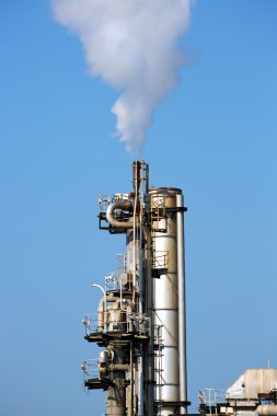 Gaz üretim fabrikasında üretilen