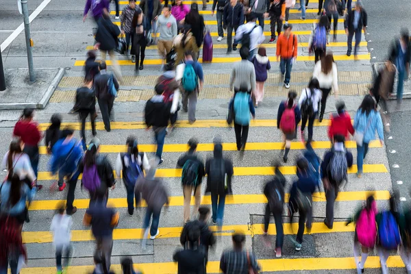 香港にぎやかな通り — ストック写真