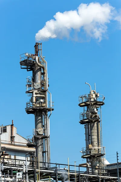 Town gas is produced at production plant — Stock Photo, Image