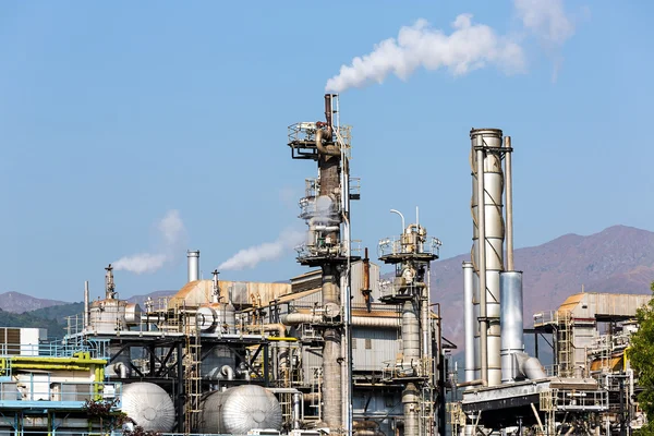 Chemical Plant in Hong Kong — Stock Photo, Image