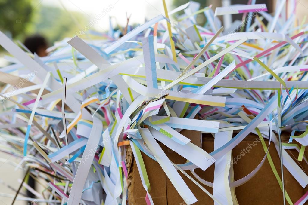 Waste paper recycling — Stock Photo © danielshot 80402690