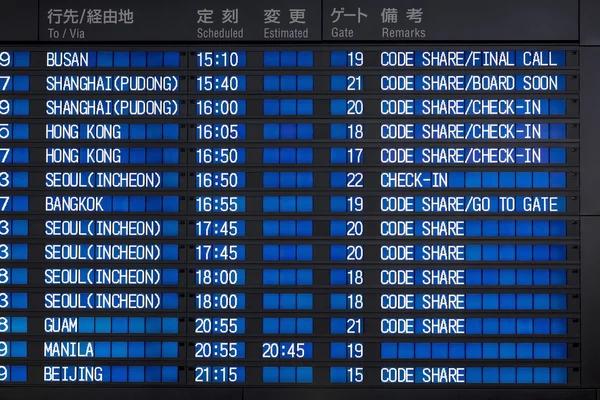 Arrival Departure Board