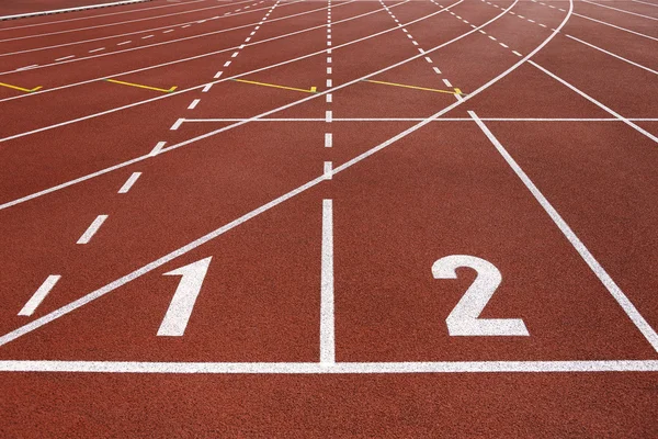 Running track start — Stock Photo, Image