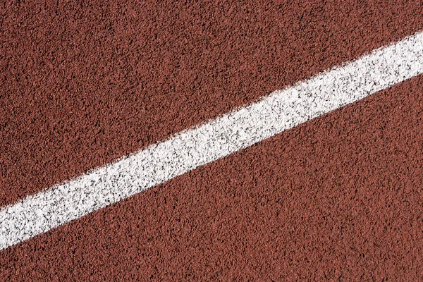 Atletiek atletiekbaan lijn — Stockfoto