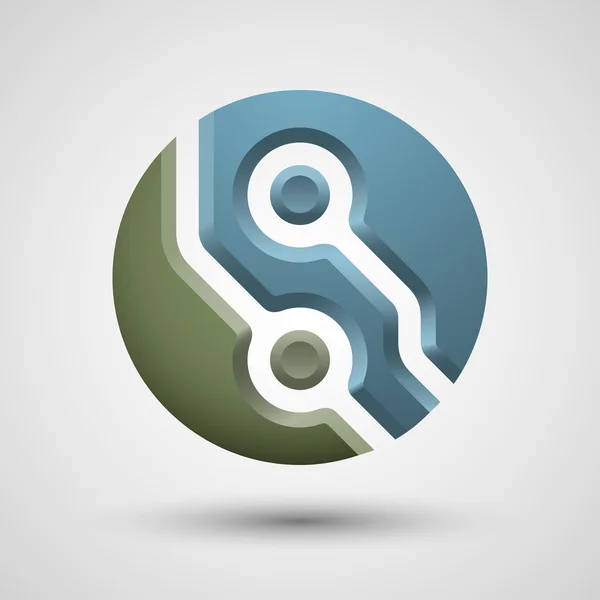 Devre levhasını Logo tasarımı.