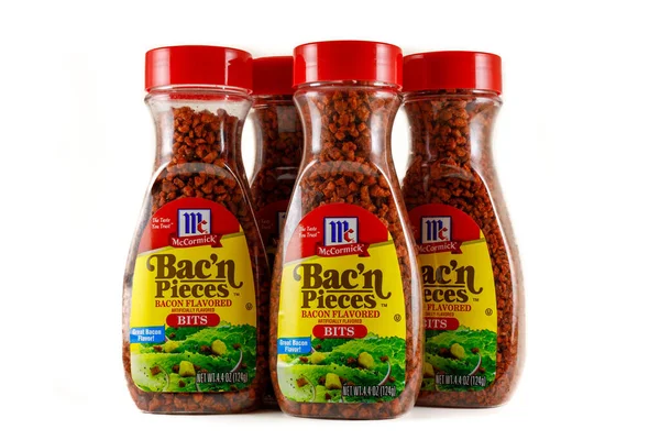 Dunn County Usa November 2020 Mccormick Bacon Flavored Bits Isolated — Stock Photo, Image