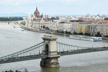 Köprü ve bina, Parlamento Budapeşte zinciri