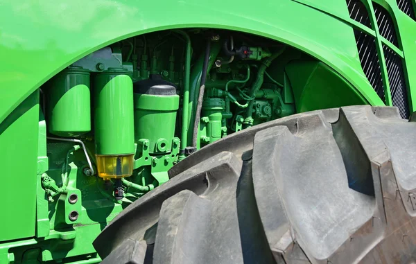 Parte del motor de un tractor — Foto de Stock