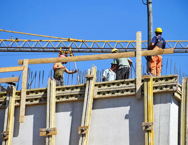 Trabalhar no estaleiro — Fotografia de Stock