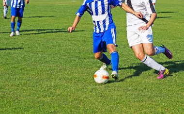 Futbolcular iş başında
