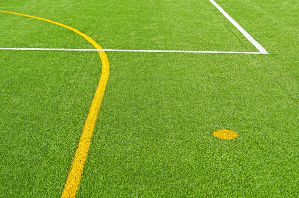 Lines of the soccer field